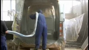 Напыление полимочевины на кузов автомобиля