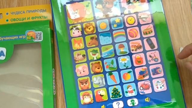 Планшетик загадайка! Песенки из мультфильмов! Азбукварик Загадки Обзор смотреть онлайн