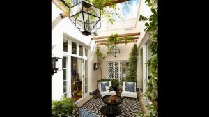 идеи красивого внутреннего дворика.