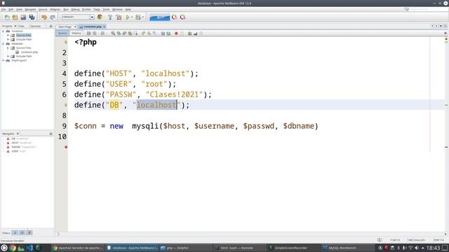 Conexión a base de datos. смотреть онлайн