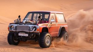 Безбашенный арабский дрифт в пустыне Hagwalah CRAZY Arab Sand Drifting