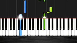 Wiz Khalifa - See You Again - EASY Piano Tutorial by PlutaX - Synthesia