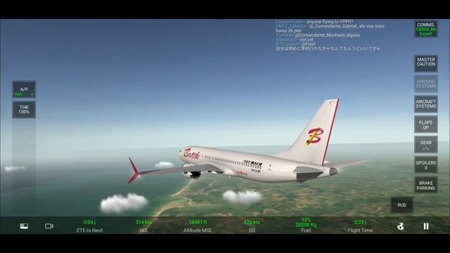 batik air B737 MAX 8# real flight simulator pro multiplayer