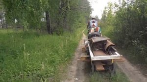 Самодельный трицикл с УД-2. БИНЧ ч.16