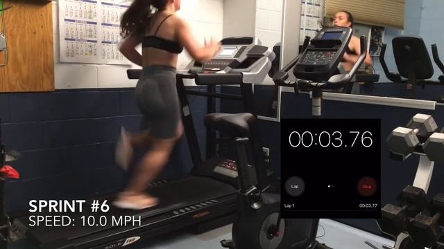 20 MINUTE HIIT TREADMILL WORKOUT (REAL TIME) смотреть онлайн