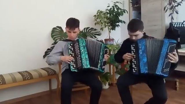 Х. Герлах "Танцующие пальцы". Исп.: Ничипорук Максим, Корень Даниил. смотреть онлайн