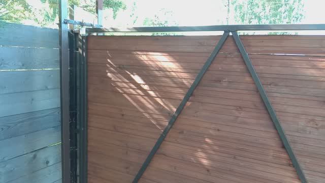 ОТКАТНЫЕ ВОРОТА СВОИМИ РУКАМИ смотреть онлайн