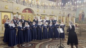 Хор Спасского кафедрального собора, регент Анна Куба (7.04.24)