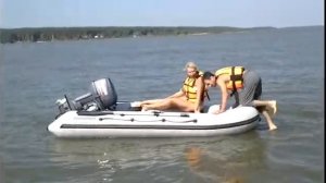 Мотор ямаха 25 + лодка навигатор 350