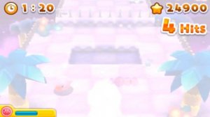 Kirby's Blowout Blast FULL GAME Walkthrough No Damage (All Levels, EX Levels, Bosses, Secret Path)