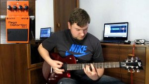 BOSS MD-2 Mega Distortion / Обзор перегруза + пониженный строй