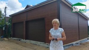 Отзыв о гараже из сэндвич-панелей от Строим для Вас