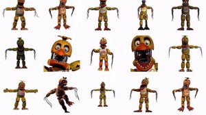 [Fnaf 2] SpeedEdit - Swapped Withered Animatronics!