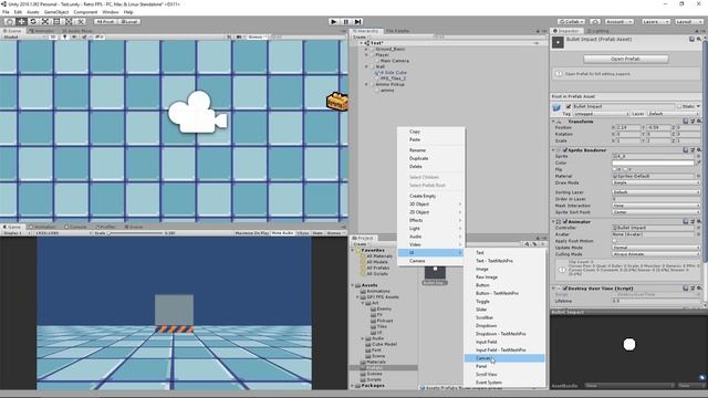 Retro FPS in Unity #3 - Billboarding & Ammo смотреть онлайн