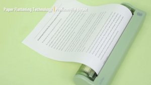 New design & FLATTEN PAPER TECH, fashionable and practical! | PeriPage Mini Printer P80