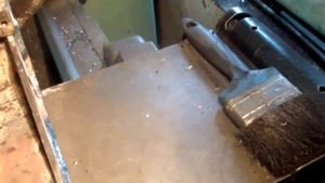 Проба приспособления для фрезеровки, станок 1к62