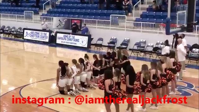 Girl High School Commentator calls team the N word for kneeling during National Anthem смотреть онлайн