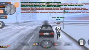 поставил страбоскопы на свою новую BMW в BLACK RUSSIA