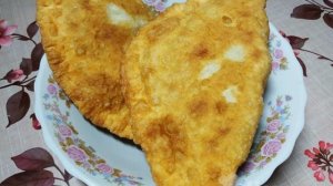 Чебуреки с мясом и картофелем
