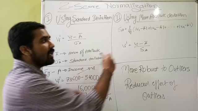 Z-Score Normalization Using Standard Deviation And Mean Absolute Deviation With Example (HINDI) смотреть онлайн