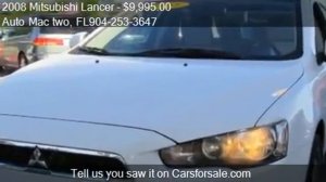 2008 Mitsubishi Lancer DE - for sale in Jacksonville, FL 322