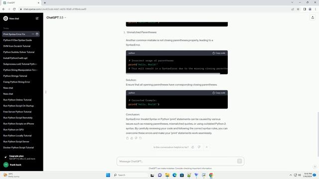 syntaxerror invalid syntax python print