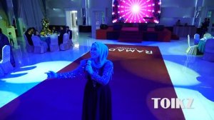 Наркенже Серікбаева ән салды!