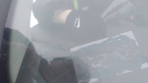 Как заклеить лобовое стекло.