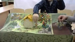 Театр на плоской картинке "Шаги за сценой" - Бой на Калиновом мосту