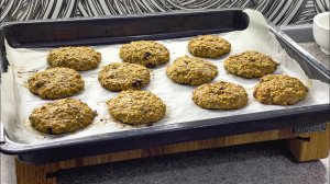 БЕСПОДОБНЫЙ рецепт ПЕЧЕНЬЯ БЕЗ МУКИ! печенье из банана и овсянки.