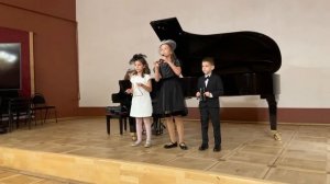 П.Чайковский. Немецкая песенка. Обработка для барочной флейты, фортепиано и перкуссия Инстр. анс.