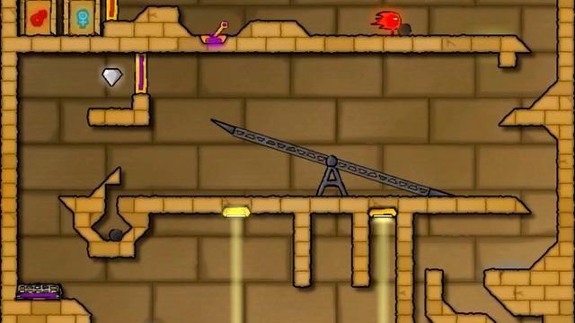 Играем во Flash-игры (Огонь и вода 2: Светлый храм) смотреть онлайн