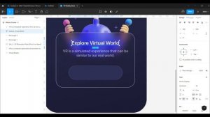 Virtual Reality Store App UI Design using Figma (App UI Design | From Scratch)