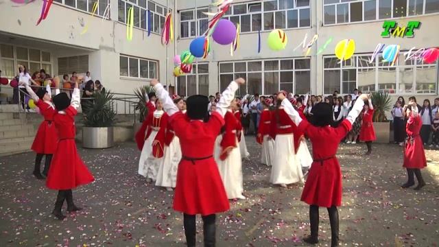 Мероприятие ко Дню района и Дню республики в СШ №1 а.Тахтамукай