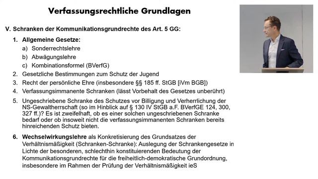 Medienrecht II [2. Termin] смотреть онлайн