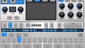 Arturia iSpark downtempo song