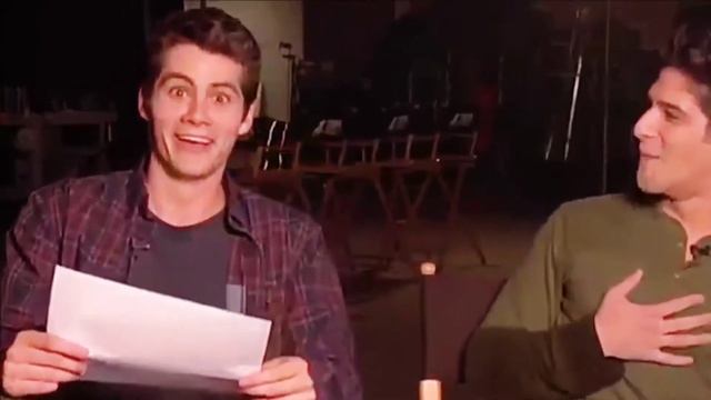 Дилан О'Брайен танцует под песню "Moves Like Jagger". Teenwolf/Бегущий в лабиринте.Моментызакулисам