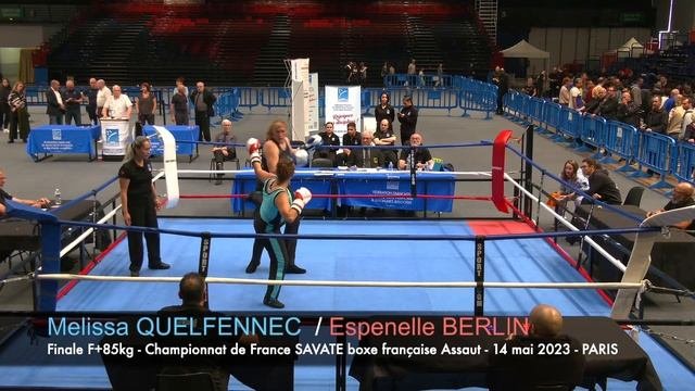 Finale F+85kg : Championnat De France SAVATE Boxe Française ASSAUT 2023