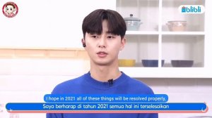 [ENG/INDO SUB] Park Seo Jun 2021 New Year's Greetings (Blibli Interview cut.)