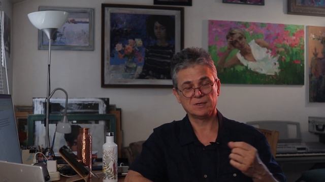 854 ПРОСТОТА В ЖИВОПИСИ. рисование. Короленков смотреть онлайн