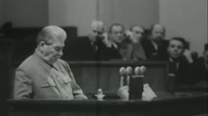 Последнее публичное выступление И.В. Сталина 1952 г.