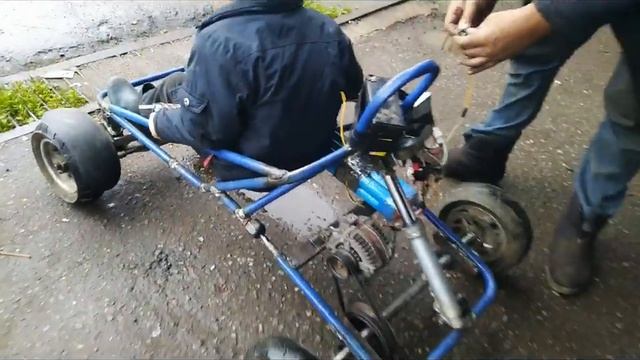 Детский картинг своими руками.mp4