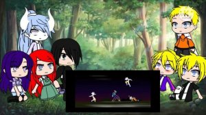 реакция семьи Боруто на Гоку против Моро{+Саске,Момошики}