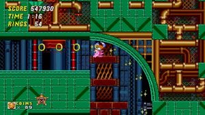 Sonic Origins Plus - Sonic 2 Metrpolis Zone ACT 3 com Amy