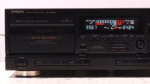 Двойная Hi-Fi кассетная дека AIWA AD-WX828-ЯПОНИЯ-Годы выпуска 1992 - 1993