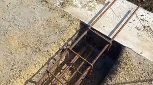 Окончание строительства свайно ленточного фундамента на участке с высокими грунтовыми водами часть