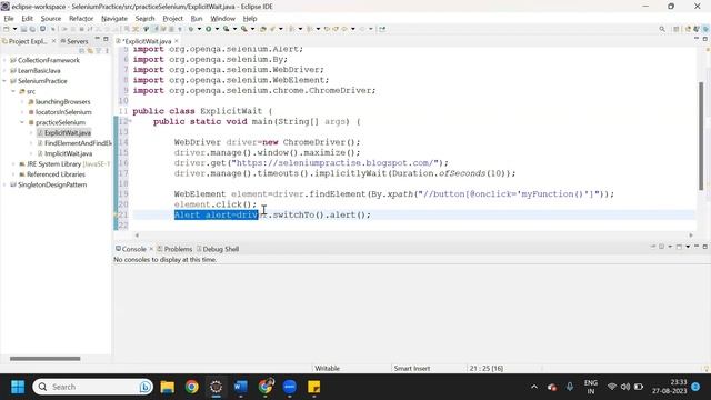 Session-11 | What is Explicit Wait in Selenium WebDriver | Selenium | Java |