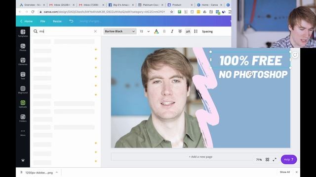How To Make Youtube Thumbnails For FREE Online 2019 (No Photoshop) смотреть онлайн