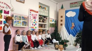 Открытое занятие в средней группе «Путешествие в зимний лес»