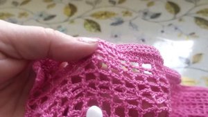 ЗАНАВЕСКА НА КУХНЮ КРЮЧКОМ.